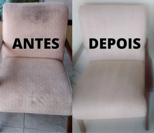 Higienização de poltronas
